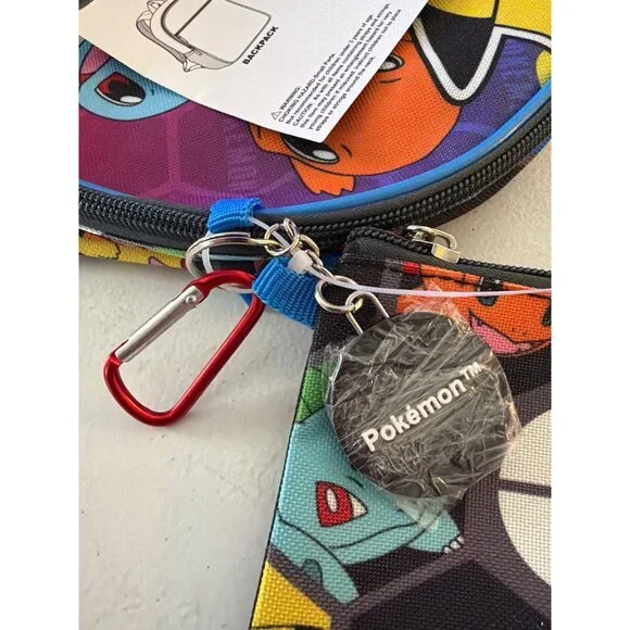 Pokémon 5-Piece Backpack Set With Lunch Bag & Accessories - Picture 6 of 8